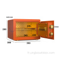 Smart Cash Box Lock Electronic Colorful Home Safes